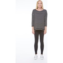 Motherway Siyah Hamile Tunik %95 Viskoz %5 Elastan Kalıp ve Yaka Özellikleri ile Şık Seçim