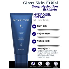Novalyce Hydrogel Cream Günlük Su Bazlı Nemlendirici Aydınlatıcı Krem