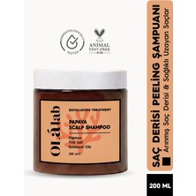 Olalab Saç Derisi Peeling Şampuanı | Arınmış Saç Derisi & Sağlıklı Uzayan Saçlar 200 ml