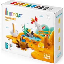 HEY CLAY Hava ile Kuruyan Kil (15'li kutu) - Çiftlik Kuşları