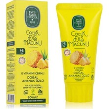 Eyüp Sabri Tuncer Doğal Ananas Özlü 2-6 Yaş Çocuk Diş Macunu 60 ml