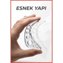 MATCHCAPS SCREW COVER Şeffaf Silikon Kapı Altı Stoperi – Kapı Durdurucu, Yumuşak Esnek Kapı Tutucu