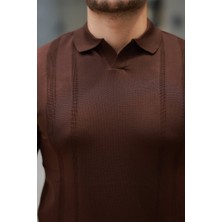 Dogutrend Erkek Hemşire Yaka Kısa Kollu Tişört