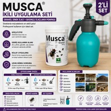 Jetta 2lt Ilaçlama Pompası - Musca Sp 100GR( Karasinek - Arı Haşere Öldürücü Suda Çözülebilir Toz )
