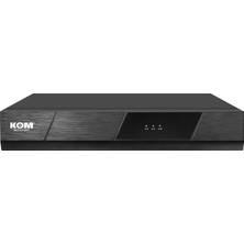 Kom (SR-436A2MS) Ahd 2mp / 1080P Ahd 2.8mm, 4 Adet  Ir LED Sabit Lens Full Color Mikrofon  Sesli Dome Kamera