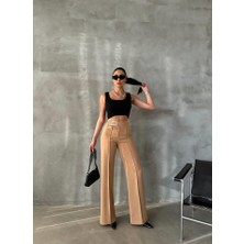 Dogutrend Dreams Etiketli Palazzo Pantolon - Bej