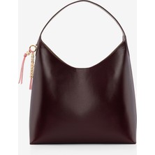 Lunaco Atelier Bordo Deri Çanta