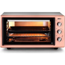 Stilevs Stılevs Jett 4510 Midi Fırın Rose 31-40 lt Hacim ile Şık Tasarım ve Kullanışlı Özellikler