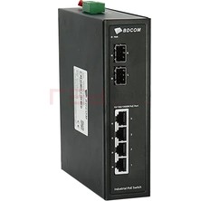 Bdcom IES200-LSTW2040P 120W 4port Ge Poe+2 Port Ge Sfpendüstriyel Poe Switch