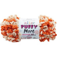 Alize 2 Adet Puffy More El Örgü Ipliği (2 x 150 Gram) 6538
