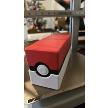 Print Zone Büyük Boy Pokemon Kart Kutusu ve Organizer - 500 Kapasiteli Tcg Deste Saklama Kabı
