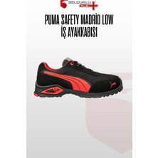 Selçuklu Plus Puma Safety Madrid Low Alüminyum Burunlu Kaydırmaz Tabanlı S1 Pl Fo Sr Iş Ayakkabısı