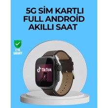 Selfbuysell Kamera Özellikli Akıllı Saat Play Store Destekli