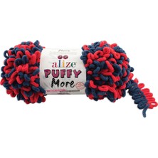 Alize 2 Adet Puffy More El Örgü Ipliği (2 x 150 Gram) 6551