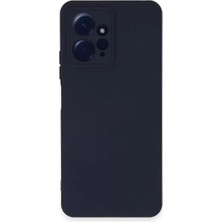 Verto Newface Xiaomi Redmi Note 12 4g Kılıf Nano Içi Kadife Silikon - Lacivert