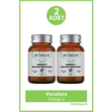 Venatura Omega 3 60 Kapsül 2 Adet