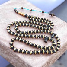 İnan Tesbih Kuka Pirinç Sarma 8x8 mm 99 Lu Namaz Tesbih