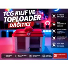 Print Zone Pokemon Center Temalı Tcg Kart Kılıfı (Sleeve) ve Toploader Düzenleyici Standı
