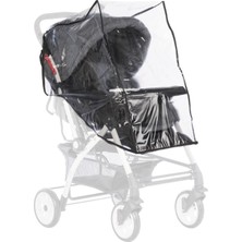 Tommybaby Lüx Bebek Arabası Standart Yağmurluk 15 kg Taşıma Kapasitesi ile Fitelatsız Koruma