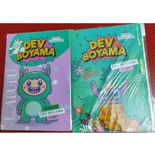 Ada Çanta Kırtasiye 2 Adet Dev Karakter Figürlü Boyama Kitabı (90CMX64CM)- VY49159