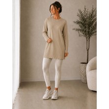 Organickid Leisure Kadın Bej Tunik