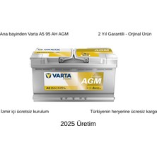 Varta Anabayinden 95 Agm Akü Varta A5 (G14) -Hurda Akü Göndermeniz Gerekmiyor