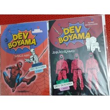 Ada Çanta Kırtasiye 2 Adet Dev Karakter Figürlü Boyama Kitabı (90CMX64CM)- VP6650033334