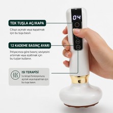 Linalp Vakumlu Masaj Cihazı Bölgesel Etki Sıkılaştırıcı Vücut Aleti Profesyonel LED Set 812121ASAD55