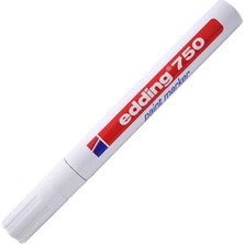 Düzey Edding E-750 Paint Marker Kalem Boya Dekorasyon Markörü Beyaz
