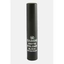 Zero Land Depomix Gabrini Matte Eyeliner Black-Siyah