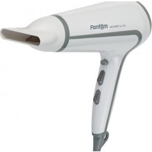 Fantom Sk 2300 Profesyonel Saç Kurutma Makinesi 1600 W Beyaz 2 Kademe Hız Ayarı ve Difüzör Özellikli
