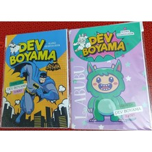 Ada Çanta Kırtasiye 2 Adet Dev Karakter Figürlü Boyama Kitabı (90CMX64CM)- BY144146