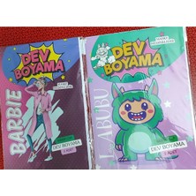 Ada Çanta Kırtasiye 2 Adet Dev Karakter Figürlü Boyama Kitabı (90CMX64CM)- AD200611