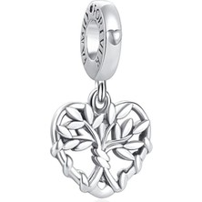 Fubena Kalp Aile Ağacı Sallantılı Charm