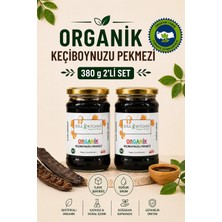 Soul Kitchen Organik Ürünler Organik Keçiboynuzu Pekmezi 380GR - 2'li Avantaj Set - (Soğuk Sıkım) (Şeker Ilavesiz)