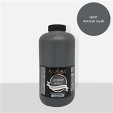 Cadence H-091 Antrasit Siyah 2 Litre Multisurfaces Hybrid Akrilik Boya Yüksek Kapatıcılık