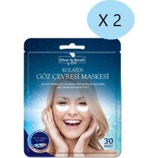 Rituel de Beaute Kolajen Göz Çevresi Maskesi 30 Adet x 2 Şişkinlik Giderici Etkili Yoğun Bakım