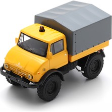 Schuco 1:64 Ölçek Mercedes Benz Unimog U406 Diecast Metal Minyatür Model Araba 5cm