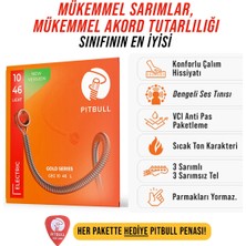 Pitbull Strings Gold Series Geg 10-46 L Takım Tel Elektro Gitar Teli