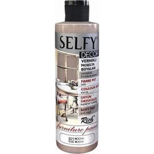 Rich Selfy Decor Vernikli Boya Mocha 852 Renkli 240 cc Mobilya İçin Özel Formül