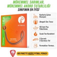 Pitbull Strings Gold Series Geg 11-52 Mthb Takım Tel Elektro Gitar Teli