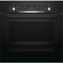 Bosch HBJ558YB0T Ankastre Fırın 66 lt Hacim 8 Programlı Enerji Tüketimi 0.98 kWh/Çevrim Siyah Renk