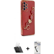 Pileli Store Pilelistore™ Galaxy A53 5g Kılıf Nova Işık Prime - Şeffaf Uv Polymer Nano Ekran Koruyucu + Kamera Lens Koruma Cam - Sf