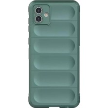 Armüz Samsung Galaxy A06 Kılıf Optimum Silikon - Koyu Yeşil