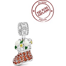 Fubena Taşlı Patik Sallantılı Charm