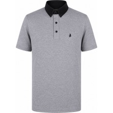 Trender Kot Yaka Taş Erkek Polo Yaka T-Shirt 568