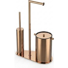 Kobos Nova Wc Set Çöp Kovası 5l Bakır
