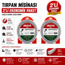 İmaya Pro Tırpan Misinası Telli 3.30MM 25MT | 2'li Ekonomik Paket - İM002289