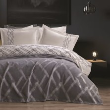 Mata Çeyiz Bella Home 7 Parça Nisan Çift Kişilik Pike Yatak Örtüsü Gelin Seti %100 Organik Pamuk - Yeni Renkler