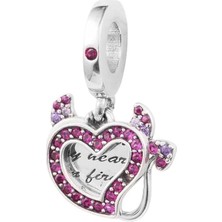 Fubena Şeytan Kalp Sallantılı Charm